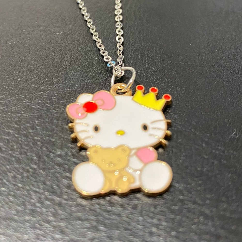 ‼️FREE Necklace Chain‼️ Cute Princess Hello Kitty Pendant Jewelry Accessory